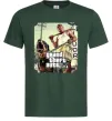 Мужская футболка GTA V Dog Темно-зеленый фото