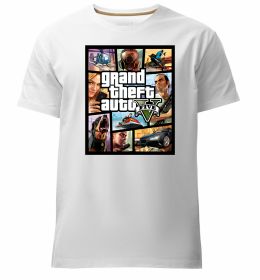 Чоловіча преміум футболка GTA 5 Poster