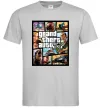 Мужская футболка GTA 5 Poster Серый фото