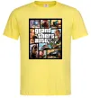 Мужская футболка GTA 5 Poster Лимонный фото