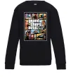Детский Свитшот GTA 5 Poster Черный фото