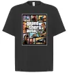 Футболка Оверсайз GTA 5 Poster Черный фото