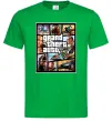 Мужская футболка GTA 5 Poster Зеленый фото