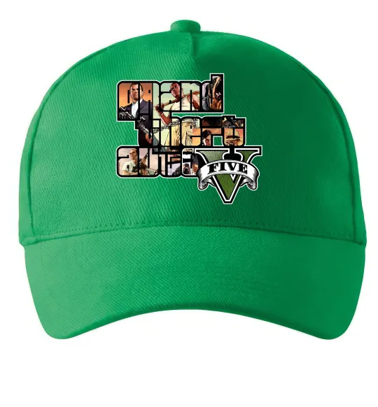 Кепка Grand Theft Auto 5 Зеленый фото