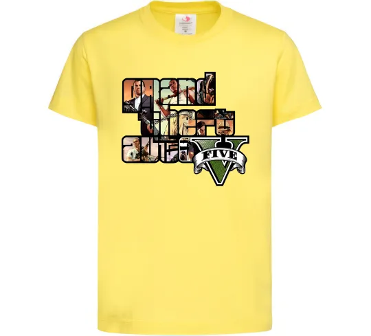Дитяча футболка Grand Theft Auto 5 Лимонний фото