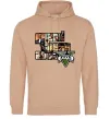 Чоловіча толстовка (худі) Grand Theft Auto 5 Пісочний фото