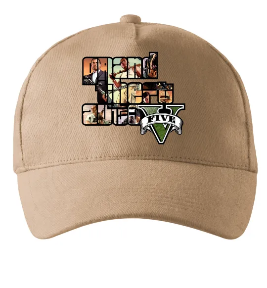 Кепка Grand Theft Auto 5 Песочный фото
