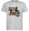 Мужская футболка Grand Theft Auto 5 Серый фото