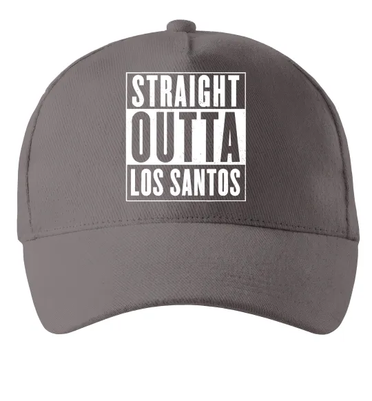 Кепка Straight Outta Los Santos Сірий фото