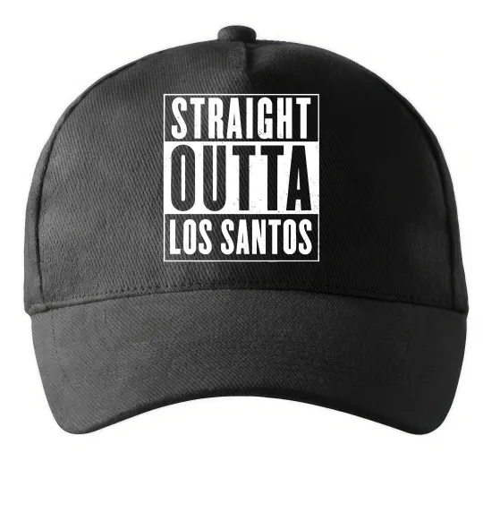 Кепка Straight Outta Los Santos Черный фото