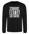 Свитшот Straight Outta Los Santos Черный фото