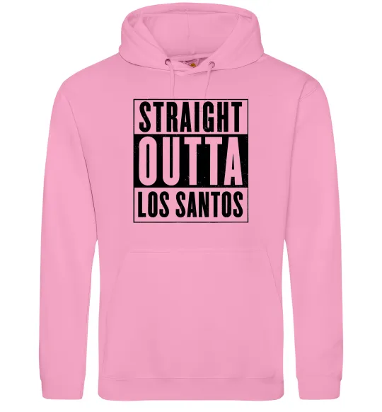 Жіноча толстовка (худі) Straight Outta Los Santos Рожевий фото