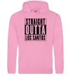 Жіноча толстовка (худі) Straight Outta Los Santos Рожевий фото