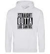 Женская толстовка (худи) Straight Outta Los Santos Серый меланж фото