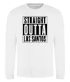 Свитшот Straight Outta Los Santos Белый фото