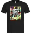 Мужская футболка San Andreas Черный фото