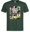 Мужская футболка San Andreas Темно-зеленый фото