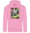 Чоловіча толстовка (худі) San Andreas Рожевий фото