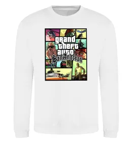 Свитшот San Andreas Белый фото