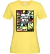 Жіноча футболка San Andreas Лимонний фото