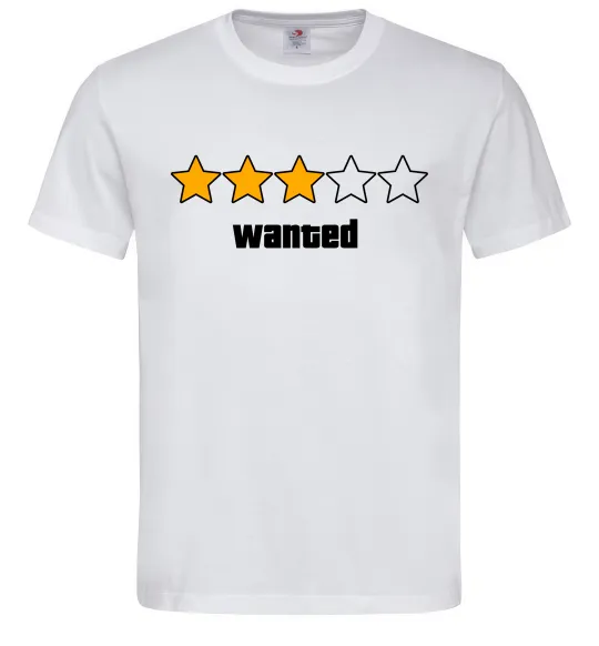 Чоловіча футболка Wanted GTA Білий фото