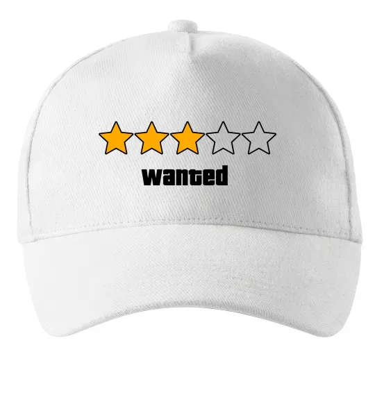 Кепка Wanted GTA Білий фото