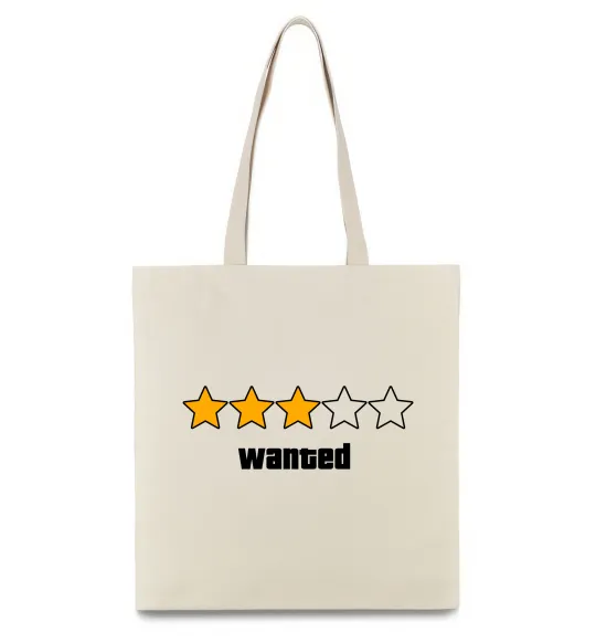 Еко-сумка Wanted GTA Бежевий фото