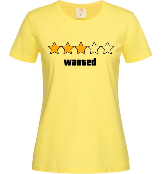 Жіноча футболка Wanted GTA Лимонний фото