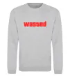 Свитшот Wasted Серый меланж фото