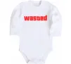 Детский боди Wasted Белый фото