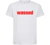 Детская футболка Wasted Белый фото