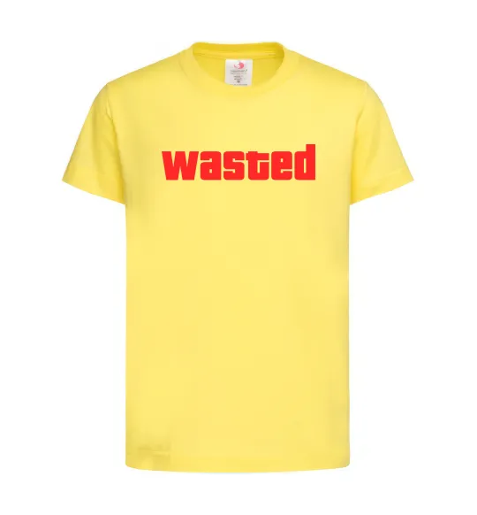 Детская футболка Wasted Лимонный фото