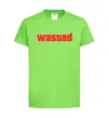 Детская футболка Wasted Лаймовый фото