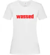 Жіноча футболка Wasted Білий фото