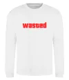 Світшот Wasted Білий фото