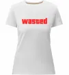 Жіноча преміум футболка Wasted Білий фото