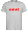 Мужская футболка Wasted Серый фото