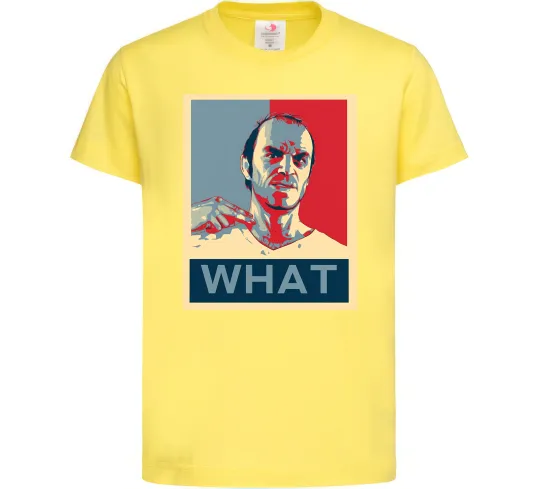 Дитяча футболка GTA 5 What Лимонний фото