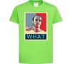 Дитяча футболка GTA 5 What Лаймовий фото