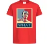 Дитяча футболка GTA 5 What Червоний фото