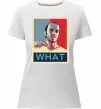 Жіноча преміум футболка GTA 5 What Білий фото