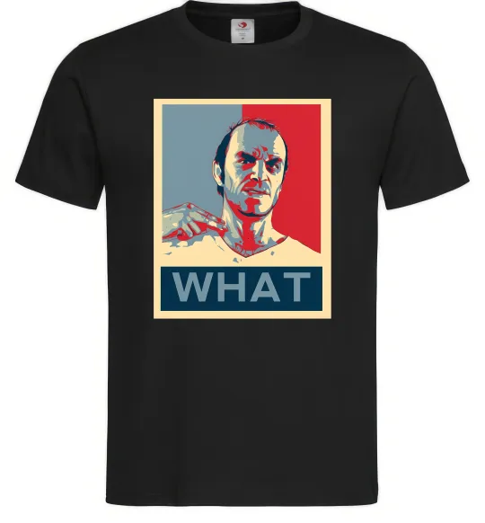 Мужская футболка GTA 5 What Черный фото