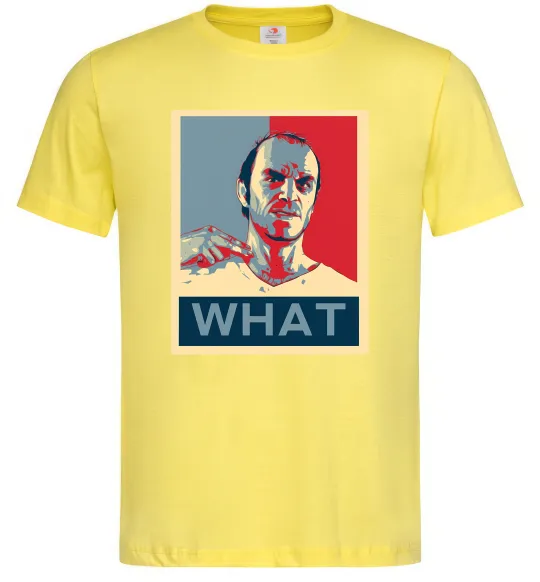 Мужская футболка GTA 5 What Лимонный фото