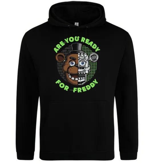 Женская толстовка (худи) Freddy Are you ready Черный фото
