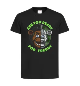 Детская футболка Freddy Are you ready Черный фото