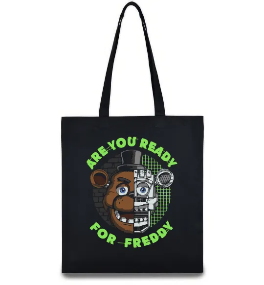 Эко-сумка Freddy Are you ready Черный фото