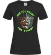 Женская футболка Freddy Are you ready Черный фото