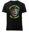 Мужская премиум футболка Freddy Are you ready Черный фото