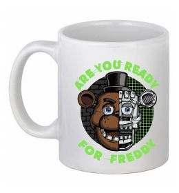 Чашка керамічна Freddy Are you ready