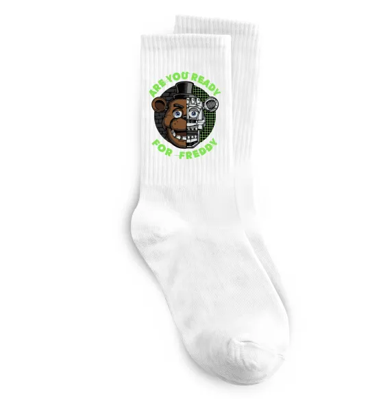 Носки Freddy Are you ready Белый фото